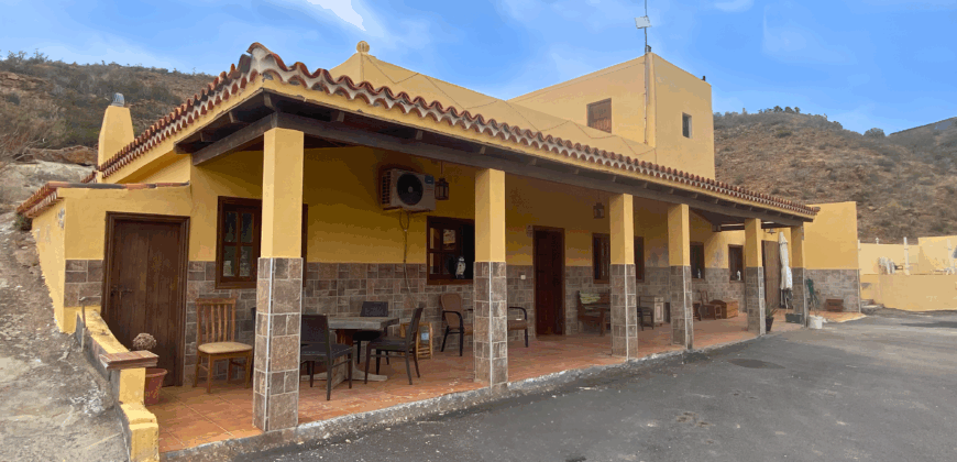 Działka rolna z domem i widokiem na ocean – Los Blanquitos, Teneryfa