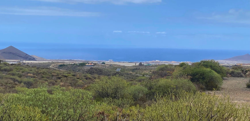 Działka rolna z domem i widokiem na ocean – Los Blanquitos, Teneryfa