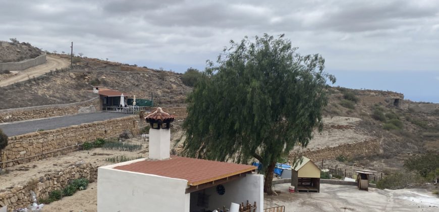 Działka rolna z domem i widokiem na ocean – Los Blanquitos, Teneryfa