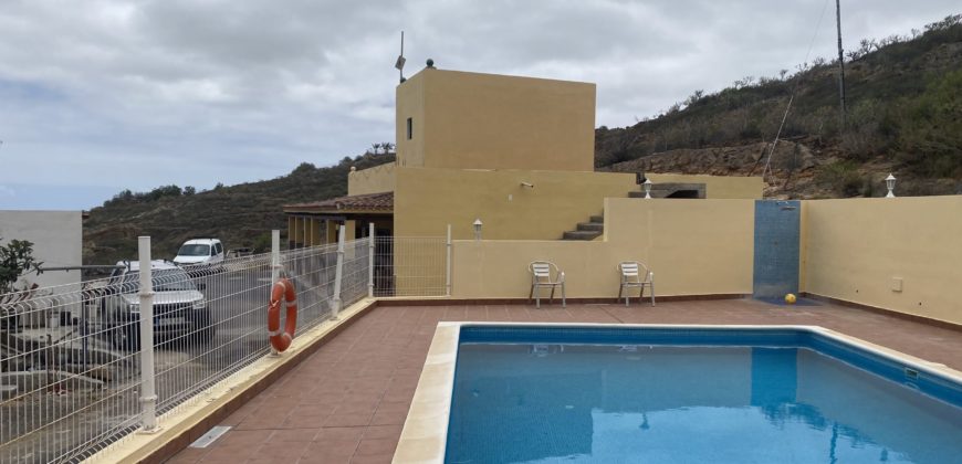 Działka rolna z domem i widokiem na ocean – Los Blanquitos, Teneryfa