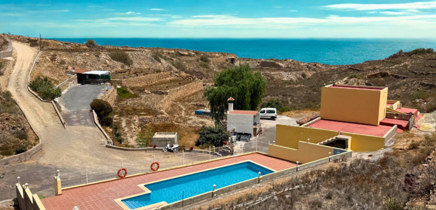 Działka rolna z domem i widokiem na ocean – Los Blanquitos, Teneryfa