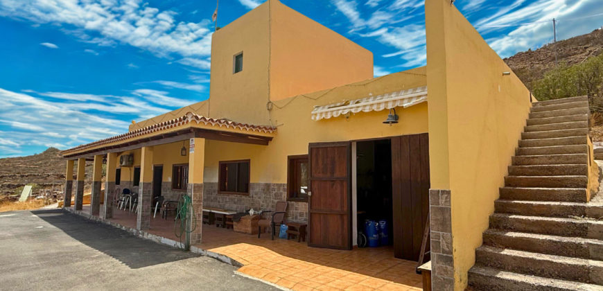 Działka rolna z domem i widokiem na ocean – Los Blanquitos, Teneryfa