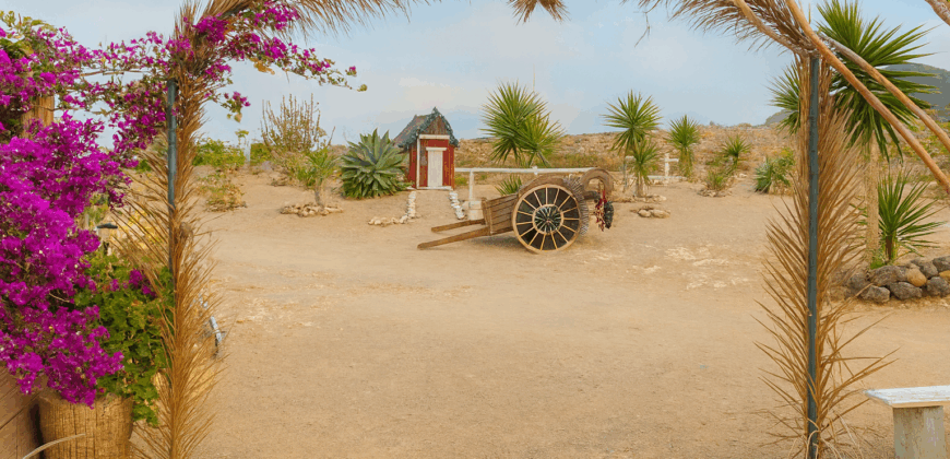 Dom z dużą działką rustykalną o powierzchni 150 000 m²