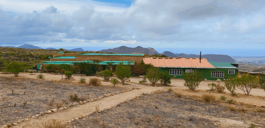 Dom z dużą działką rustykalną o powierzchni 150 000 m²