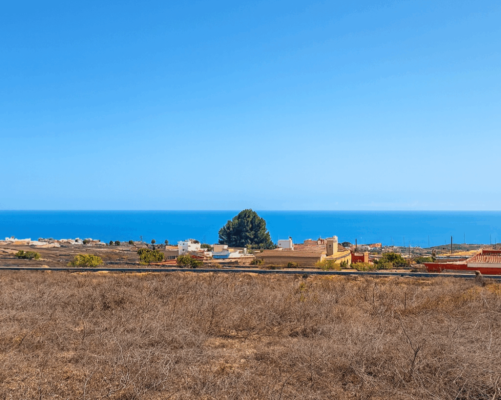 6781 m² Plot with Ocean View in Charco del Pino, Tenerife