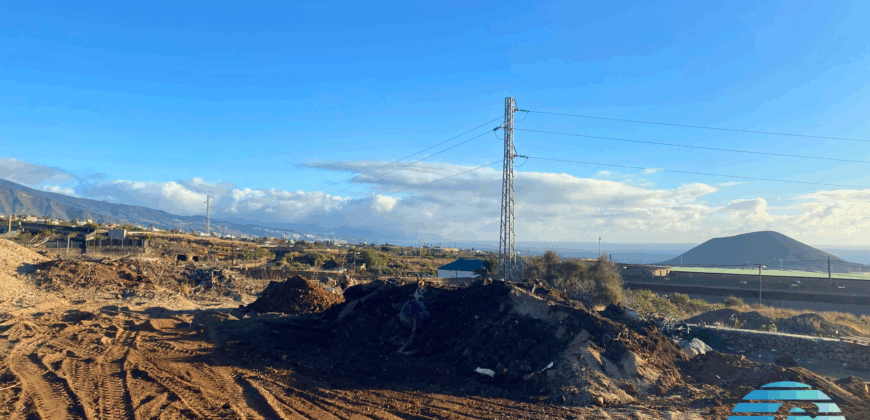 Parcela rústica con vistas al océano – Güímar, Tenerife
