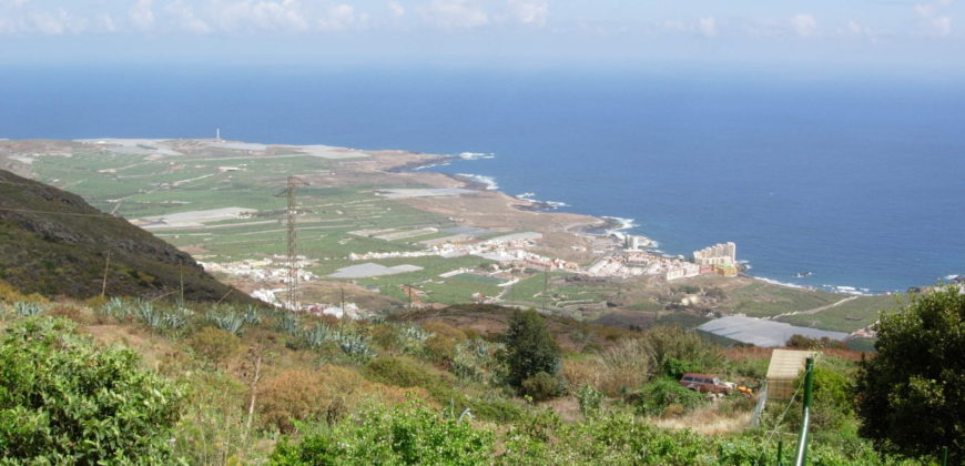Finca Rústica con Parcela Urbana y Licencia Turística en Los Silos, Tenerife