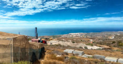 Parcela con proyecto agrícola y vistas espectaculares al mar en Tejina (Guía de Isora)