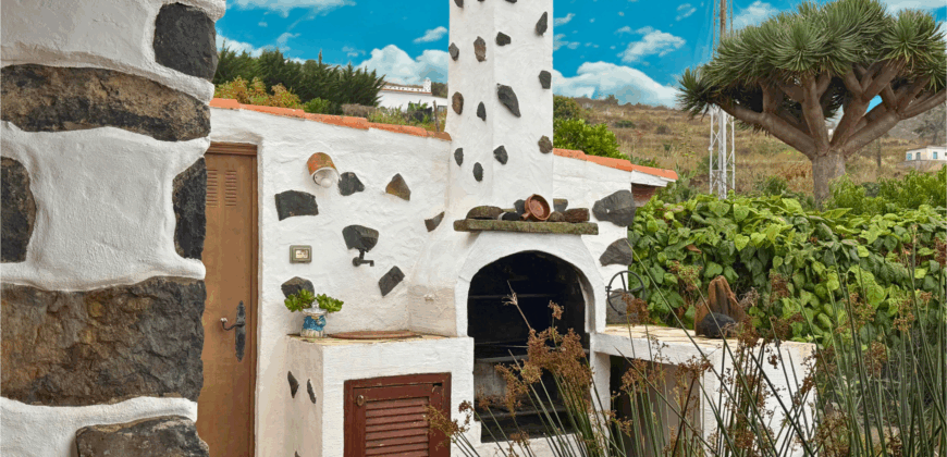 Finca Rústica con Parcela Urbana y Licencia Turística en Los Silos, Tenerife