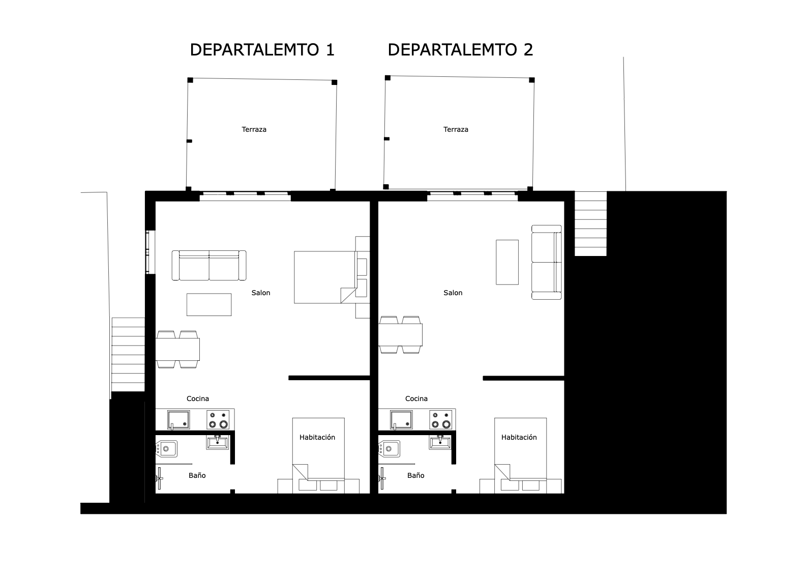 Apartamento con vistas panorámicas al mar – Playa San Marcos, Tenerife