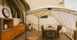 Apartamento con jardín y vistas panorámicas al mar – Playa San Marcos, Tenerife Norte