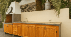 Apartamento con jardín y vistas panorámicas al mar – Playa San Marcos, Tenerife Norte