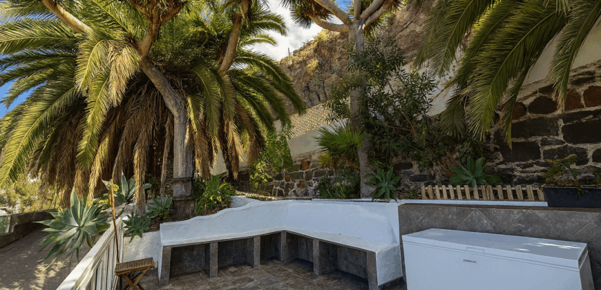 Apartamento con jardín y vistas panorámicas al mar – Playa San Marcos, Tenerife Norte