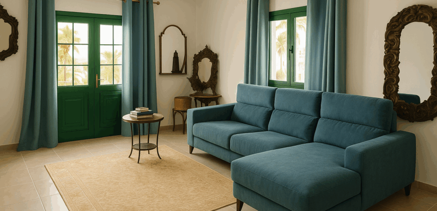 Apartamento con jardín y vistas panorámicas al mar – Playa San Marcos, Tenerife Norte