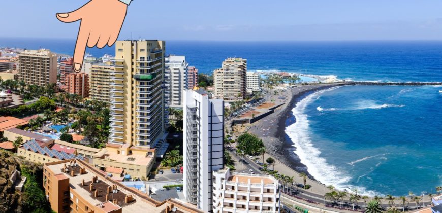 Apartamento con 2 Dormitorios y 2 Balcones – Puerto de la Cruz, Edificio Alta