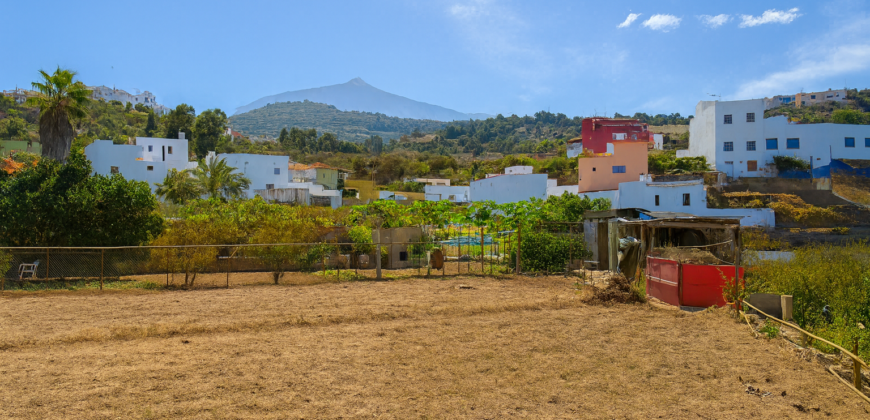 Działka Rustykalna z widokiem na ocean i teide