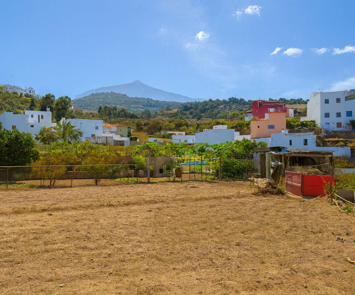 Działka Rustykalna z widokiem na ocean i teide