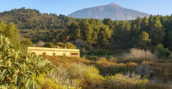 Independent House with Panoramic Ocean & Teide Views – La Guancha – 1000 m² Plot