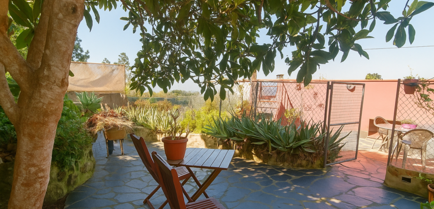 Niezależny dom z panoramicznym widokiem na ocean i Teide – La Guancha – działka 1000 m²