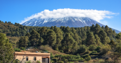 Niezależny dom z panoramicznym widokiem na ocean i Teide – La Guancha – działka 1000 m²