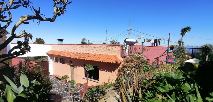 Niezależny dom z panoramicznym widokiem na ocean i Teide – La Guancha – działka 1000 m²