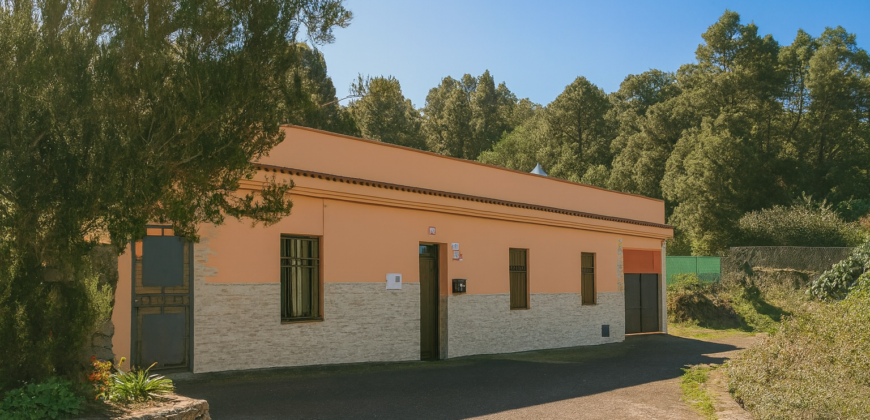 Niezależny dom z panoramicznym widokiem na ocean i Teide – La Guancha – działka 1000 m²