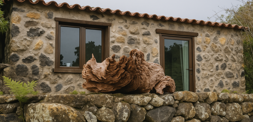 Niezależny dom z panoramicznym widokiem na ocean i Teide – La Guancha – działka 1000 m²