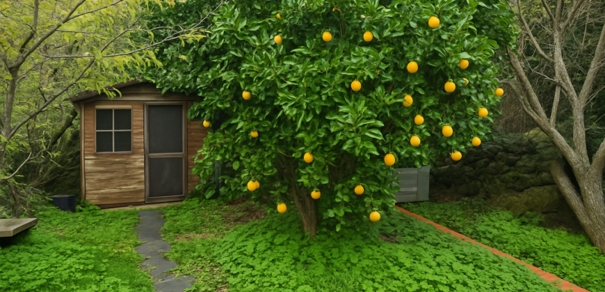 Niezależny dom z panoramicznym widokiem na ocean i Teide – La Guancha – działka 1000 m²