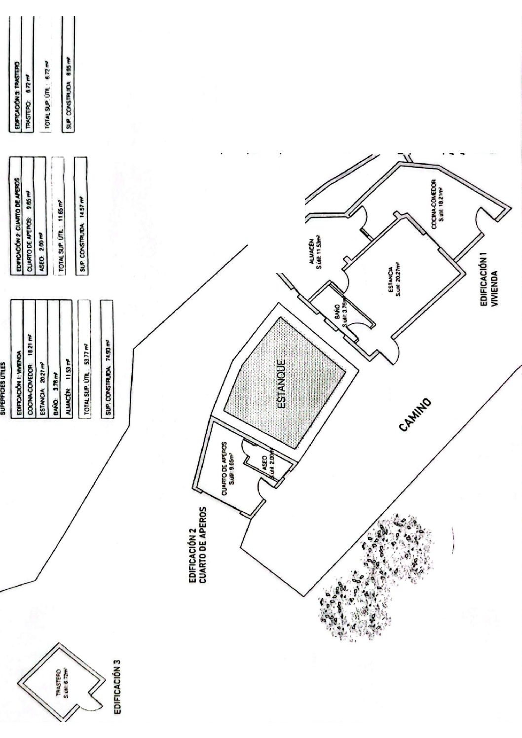 Finca rústica con edificaciones y gran potencial