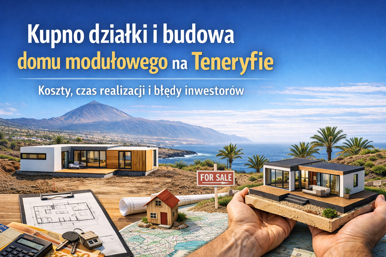 Kupno działki i budowa domu modułowego na Teneryfie Kupno działki i budowa domu modułowego na Teneryfie