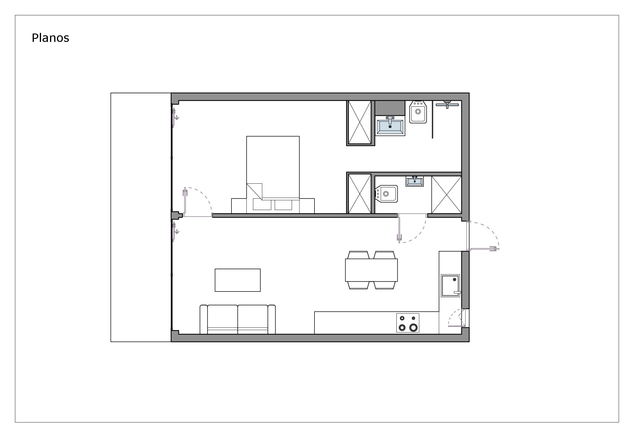 Los Cristianos -Apartament z widokiem na ocean – 47 m² -po remoncie